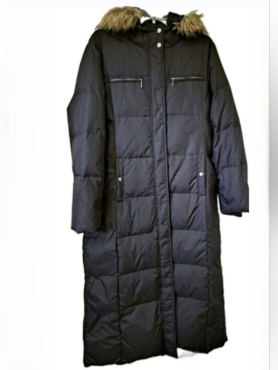 MICHAEL Michael Kors Jackets & Blazers - MICHAEL Michael Kors Women's Maxi Down Quilted Winter Coat Size L, Expresso